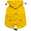 Reflective Buttons Pockets Removable pet Raincoat